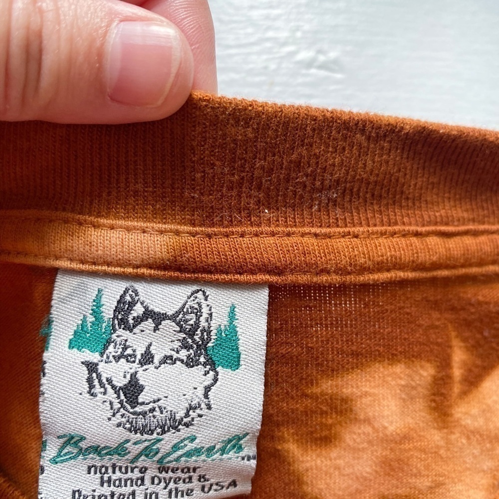 Back‎ to Earth Nature Wear Women's Shirt Tie Dye Graphic Hand Dyed Horses - Picture 4 of 11
